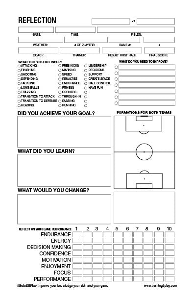 SOCCER COACHES PLANNER