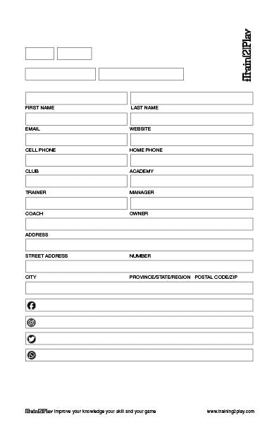 SOCCER COACHES PLANNER