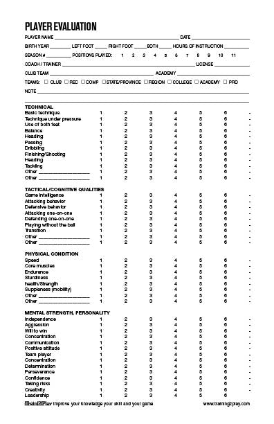 FOOTBALLER ATHLETICS PLAYER HANDBOOK